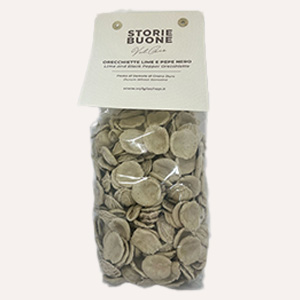 Orecchiette LIME e PEPE NERO